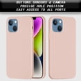 thumbnail image 3 of Designed for iPhone 14 Plus Case,Slim Liquid Silicone Rubber Shockproof Phone Cover Soft Anti-Scratch Microfiber Lining Protection Case for iPhone 14 Plus 2022 (Pink), 3 of 13