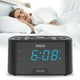 thumbnail image 2 of Reloj RCA RC571 con alarma digital y radio FM con carga USB, 2 of 6