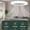 white, variant on Yunuuuoa Ceiling Fan with Light and Remote Control, Quiet Dimmable LED Flush Mount Light Kit, Enclosed Low Profile Ceiling Fan for Bedroom Living Room Kitchen Hallway Office Indoor Use