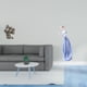 thumbnail image 2 of Escultura moderna de búho y niña, elegante estatua de animal y dama, adorno de mesa para sala de estar, oficina, estantería, decoración de armario., 2 of 8