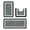 - [Noir] / Tapis gris, bleu et vert, variante sur Ensemble de Tapis de Bain - Microfibre Ultra Douce et Absorbante, envers Antidérapant, Lavable à la Machine, Ensemble de Tapis de, Noir, JKODE