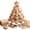 Floral Angel, variant on Christmas 3D Quilted Tree Ornament Craft Kit, Floral Angel Beaded Patchwork Design for Adults and Tabletop Decor, 7.87 in