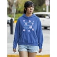 thumbnail image 2 of 70S Retro Surround Yourself Love Hoodie Women -Image by Shutterstock, Female x-Large, 2 of 4
