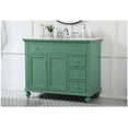 thumbnail image 7 of Elegant Kitchen and Bath 42 inch Single Bathroom vanity in antique white, 7 of 7