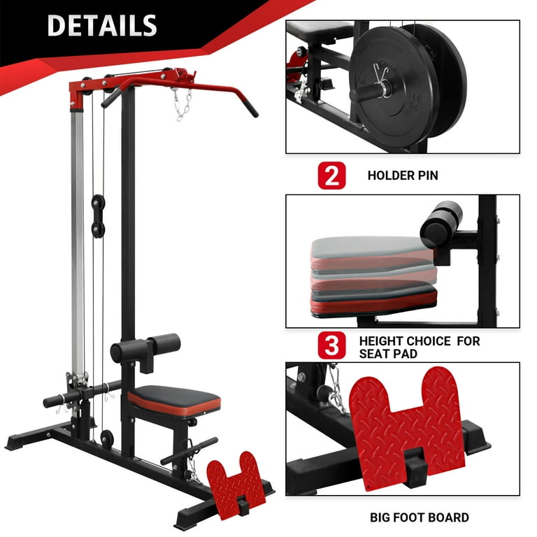  ER KANG LAT Tower, LAT Pull Down and LAT Row Cable