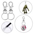 thumbnail image 2 of 100x Alloy Swivel Key Chain Clip Hooks Durable, Quick Release, Multi-Purpose Applications Clip Hooks, 2 of 11