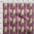 thumbnail image 3 of oneOone Cotton Cambric Fuschia Pink2 Fabric Floral Fabric For Sewing Printed Craft Fabric By The Yard 42 Inch Wide, 3 of 6