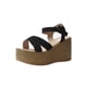 thumbnail image 2 of Moda Mujer Tobillo Correa Verano Diapositiva Sandalias Plataformas Cuñas Shose Wmkox8yii  shjk2364, 2 of 9