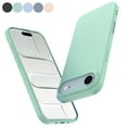 thumbnail image 2 of For Apple iphone 17 Air Case Silicone Cover, Tekcoo Shockproof Rugged Soft Gel Rubber Ultra Slim Protective Cover Anti-Scratch Microfiber Lining Cute Phone Case for Apple iphone 17 Air - Green, 2 of 10
