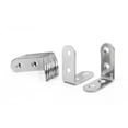 thumbnail image 1 of 5Pcs 40mm * 40mm * Support d'Angle de 90 Degrés d'Acier Inoxydable de 16mm, 1 of 2