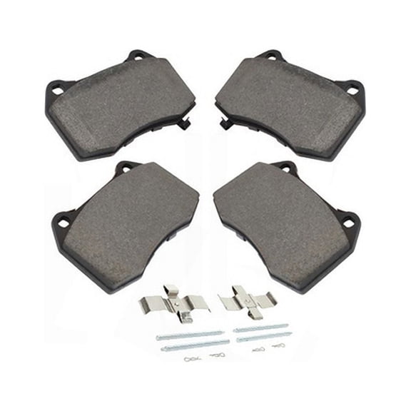 Mpa Electrical 1003-0960C Quality Built Black Series Ceramic Brake Pads W/