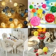 thumbnail image 3 of 2 Inch 6 Colors Wicker Rattan Ball Orbs Vase Fillers for Craft Decorative Balls, 3 of 7