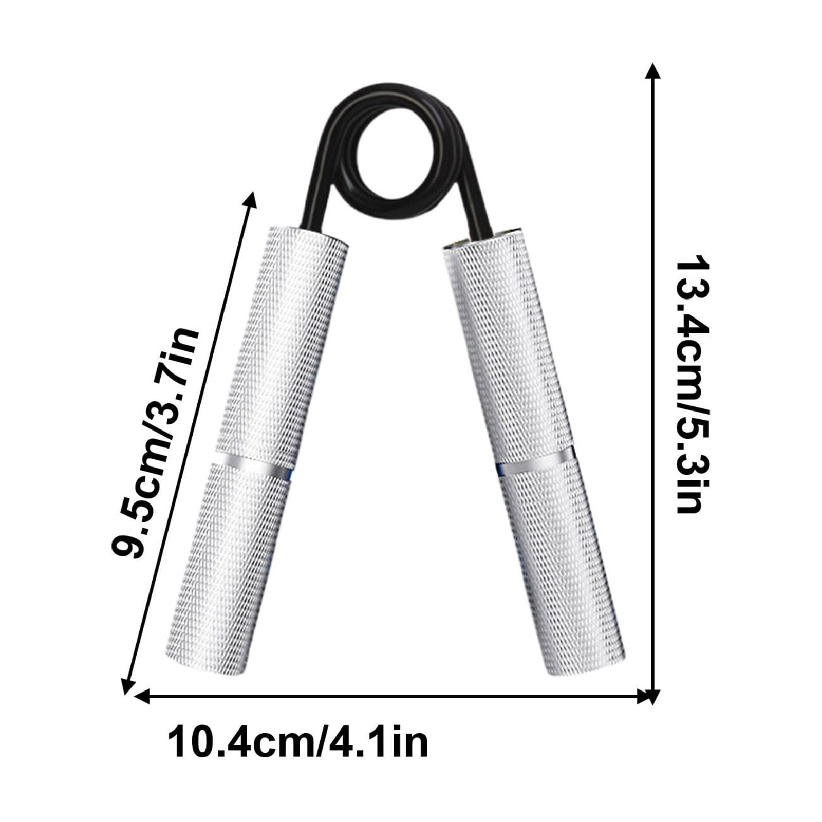 bxhwj 4-Level Metal Hand Gripper Set, 50-200LB Resistance Strength Trainer for Muscle Building Physical Therapy Rehabilitation Grip Power Exercise Tool