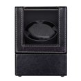 thumbnail image 2 of Single Watch Winder for Automatic Watches with Durable PU Leather, Watch Winder with Mabuchi Motor, Flexible Pillow, 3 Mode Settings, Include USB+DC Cable Charge Fit Lady and Man Watches, 2 of 7