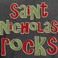 thumbnail image 3 of CafePress - Saint Nicholas Rocks Long Sleeve Dark T Shirt - Long Sleeve Dark T-Shirt, 3 of 4
