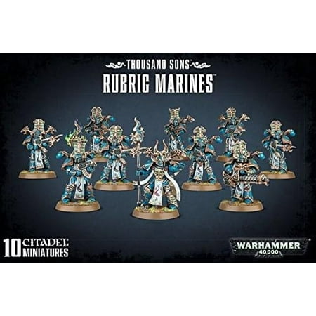 Warhammer 40k Model Miniatures - Thousand Sons Rubric (Warhammer 40k Best Space Marine Army)