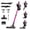 Purple, variant on Cordless Vacuum Cleaner, 40KPa 70 Min Upright Stick Vacuum 6-in-1 Lightweight Handheld Vacuum for Home Hard Floors Carpets Pet Hair Furniture Stairs Upholstery with LED Brush Self Standing