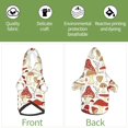 thumbnail image 5 of Bingfone Cartoon Mushrooms Dog Clothes Hoodie, Pet Winter Coat,Puppy Sweatshirts For Small Dogs Boy Girl,Suitable For All Breeds-Medium, 5 of 8