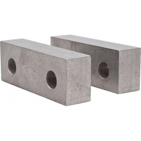 

Gibraltar 4-1/8 Wide x 1-1/2 High x 1 Thick Flat/No Step Vise Jaw