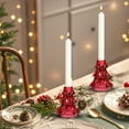 thumbnail image 5 of dajkiuy Christmas Tree Candle Holder, Christmas Taper Candle Holders Decorative Candlestick for Xmas Holiday Party Table Decor Home Fireplace Dining Room Centerpiece, 5 of 6