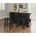thumbnail image 3 of McNally Kitchen Island, Black, 3 of 9