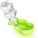 thumbnail image 1 of Botella de agua para perros Botella de agua de viaje para mascotas con soporte para tazón plegable Bandeja para taza de bebida Accesorio de soporte Perro Gato Botella de viaje para bebida Tazón Sincero  Hogar, 1 of 7