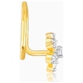 thumbnail image 5 of Gold Floral Elegance Diamond Nose Pin, 5 of 8
