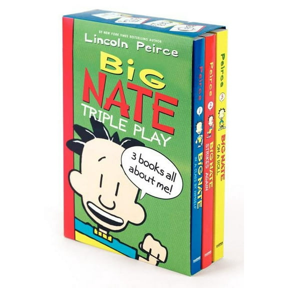 Big Nate Big Nate Triple Play: Big Nate in a Class by Himself/Big Nate Strikes Again/Big Nate on a Roll, (Paperback)