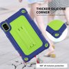 thumbnail image 4 of Mignova Kids Case for Moxee Tablet 2,Shockproof Kids Friendly Rugged Cover with Shoulder Strap & Kickstand Case for Moxee 8 inch Tablet 2 (Model:MT-T8B22) 2022 Released (Navy/Green), 4 of 8