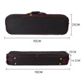 thumbnail image 3 of Amdohai 4/4 Full Size Violin Case Storage Bag Box Oblong, 3 of 8