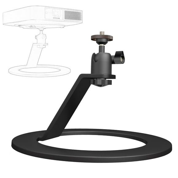 BELOVING Projector Stand Universal 360 degree Rotate with Ballhead for Bedside Home Bedroom