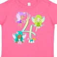 thumbnail image 4 of Inktastic Flower Fairies Fourth Birthday Boys or Girls Toddler T-Shirt, 4 of 5