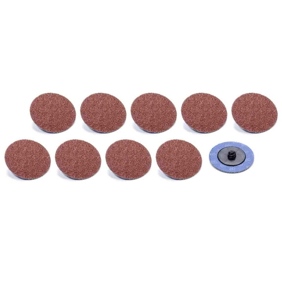 Twist Lock Sanding Disc 2in 80 Grit 10pk