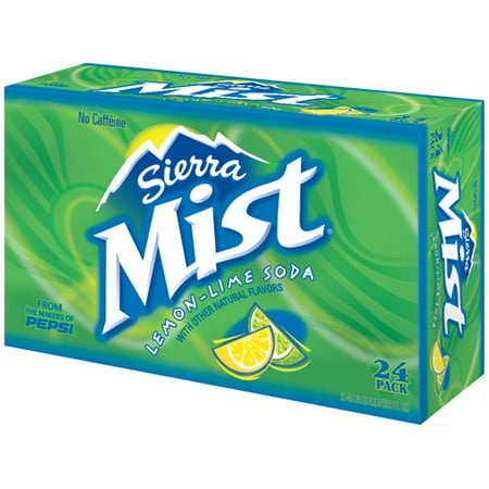 PepsiCo Sierra Mist Soda, 24 ea - Walmart
