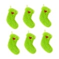 thumbnail image 4 of balikha 6 Pieces Christmas Stockings Decorative Holiday Stockings Christmas Decorations Socks Party Accessories for Festivals Bedroom, 4 of 9