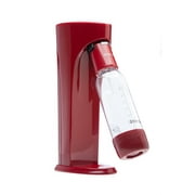 Drinkmate Sparkling Water and Soda Maker Ultimate Bundle, Carbonates Any Drink, Royal Red