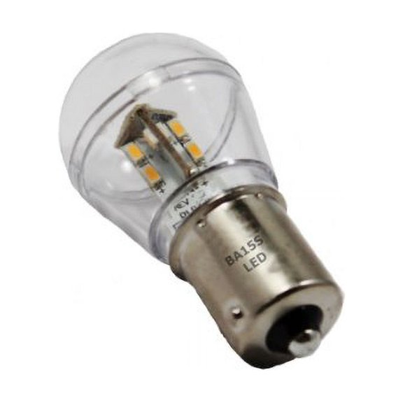 BA15S Bayonet Base Single Contact 16 SMD 3528 LED Light Bulb 12V 93B2 1156 1141 Cool White Color