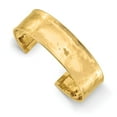 thumbnail image 4 of 14K Yellow Gold 19mm Lightly Hammered Polished Bangle, 4 of 6