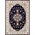 thumbnail image 2 of Couristan Vintage Floral Malayer/Ebony-Sand Rug, Multiple Sizes, 2 of 2