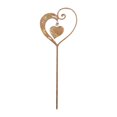 thumbnail image 4 of Fondo de Estaca de Corazón para Interiores Y Exteriores, Arte Oxidado, Bricolaje, Estaca de Hierro con Forma de Corazón para Jardín, Maceta, Fiestas,, 4 of 9