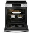 thumbnail image 3 of GE 30 Inch Slide In Radiant Range 5 Element Steam Clean Single Oven GRS600AVFS, 3 of 4