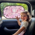 thumbnail image 3 of Yuyamidu Pink Axolotl Car Print Car Side Window Sun Shade Cherry Blossom Car Window Sun Shades for Kids Replacement Car Shade for Babies Cute Car Shade Protection from Heat and UV, 3 of 7