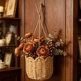 thumbnail image 4 of Ohmyroo Panier Tressé Mural Suspendu Pot Floral 40,0 cm, 4 of 7