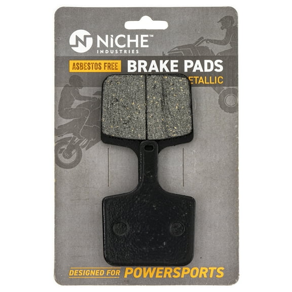 Niche Brake Pad Set for Polaris Indy 850 800 Switchback 600 Rear Semi-Metallic 519-KPA2621D