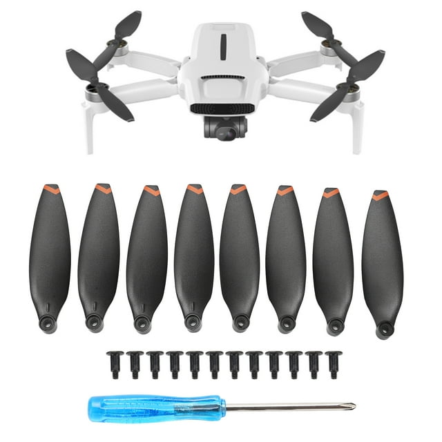 Peahefy Drone Propellers, Strong Stable Power Mini Drone Propellers With Screws Screwdriver For FIMI X8 MINI