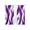 DarkViolet, variant on Burnt Orange White Moire Sheer Curtains 108 Inch Length 2 Panels Set Window Treatments, Modern Abstract Art Rod Pocket Semi Curtains for Living Room/Bedroom/Kitchen Décor, 104"W x 108"L