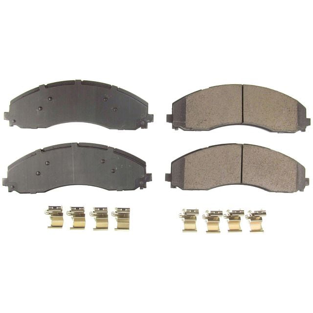 Power Stop Front Z17 Evolution Ceramic Brake Pads with Hardware 17-2018