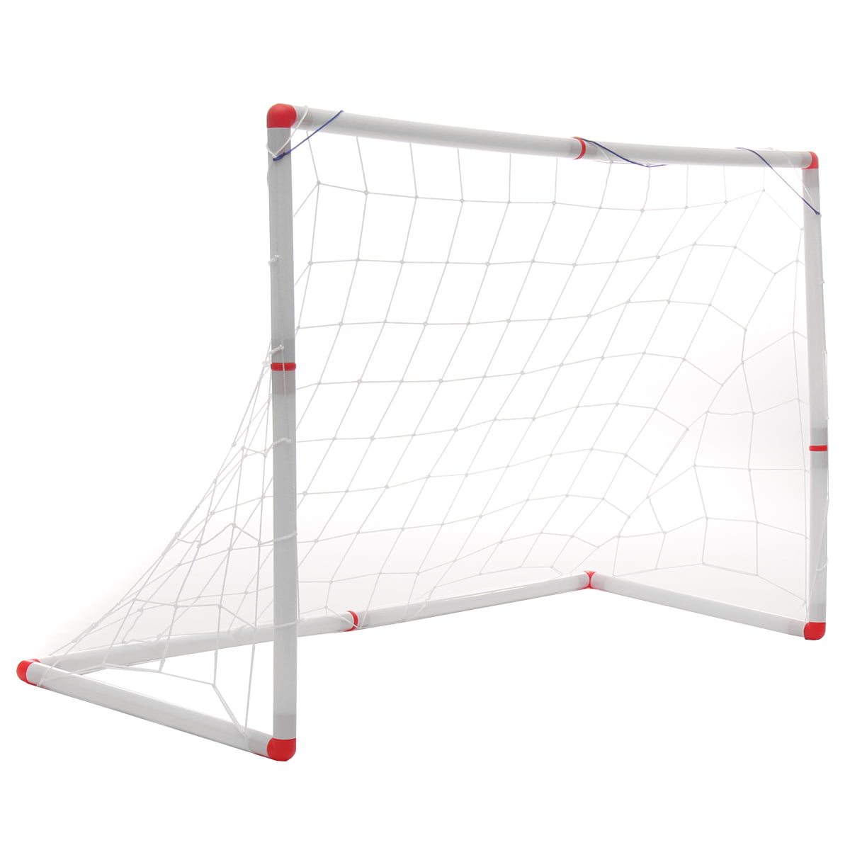 Folding Mini Football Soccer Goal Post Net Set with Pump Kids Sport Toy 