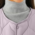 thumbnail image 4 of Ailaofu Womens Jacket Lightweight Vest Cozy Sleeveless Cardigan Button Waistcoat Outerwear with Pocket, 4 of 6