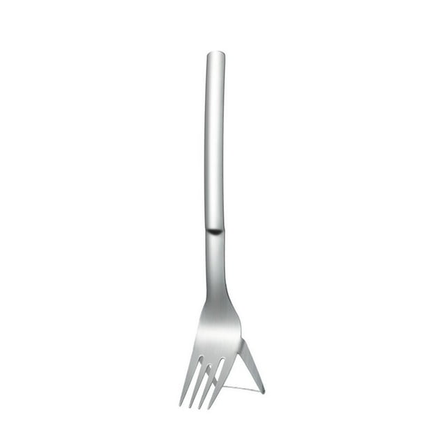 Tenedor cortador de sandía multiusos 2 en 1, tenedor para cortar sandía, tenedor de mesa
